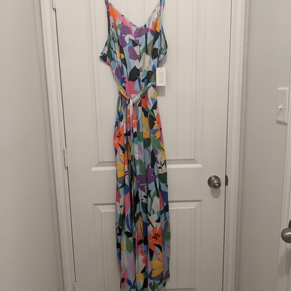 Eloquii blue patterned Jumpsuit size 26